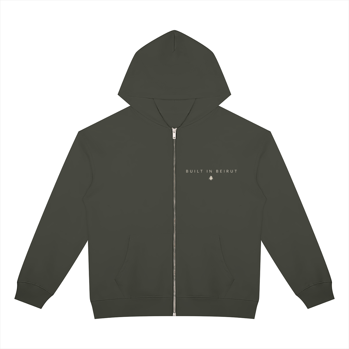 Unisex Heavyweight Full Zip Hoodie