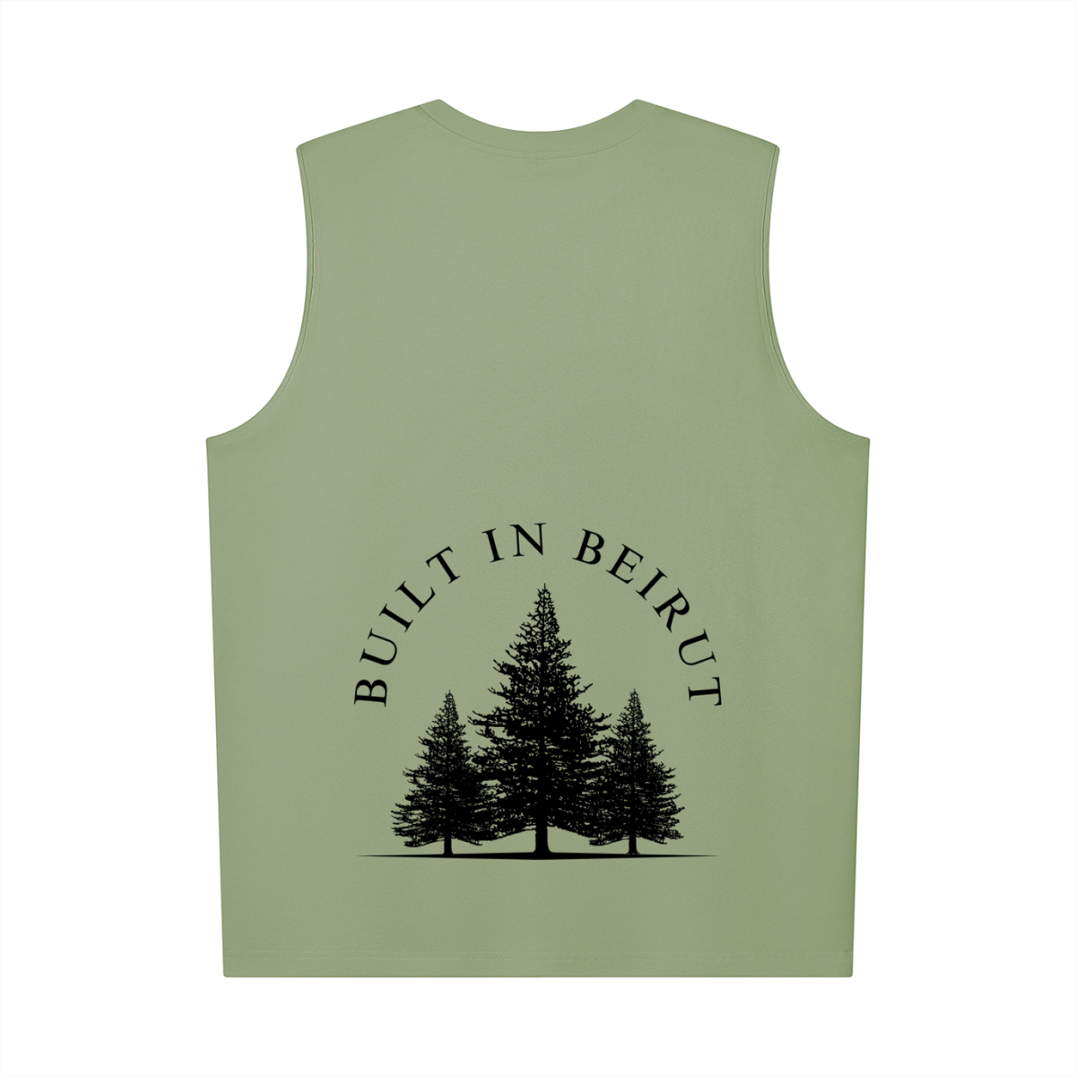 Men’s Oversized Cotton Tank Top